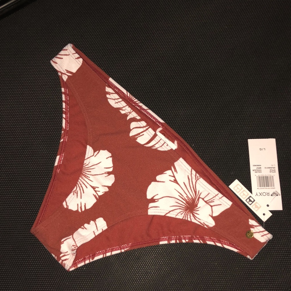 ROXY (L) regular coverage swim bottom regular coverage